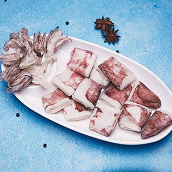 Cut Squid Skin-On (IQF)